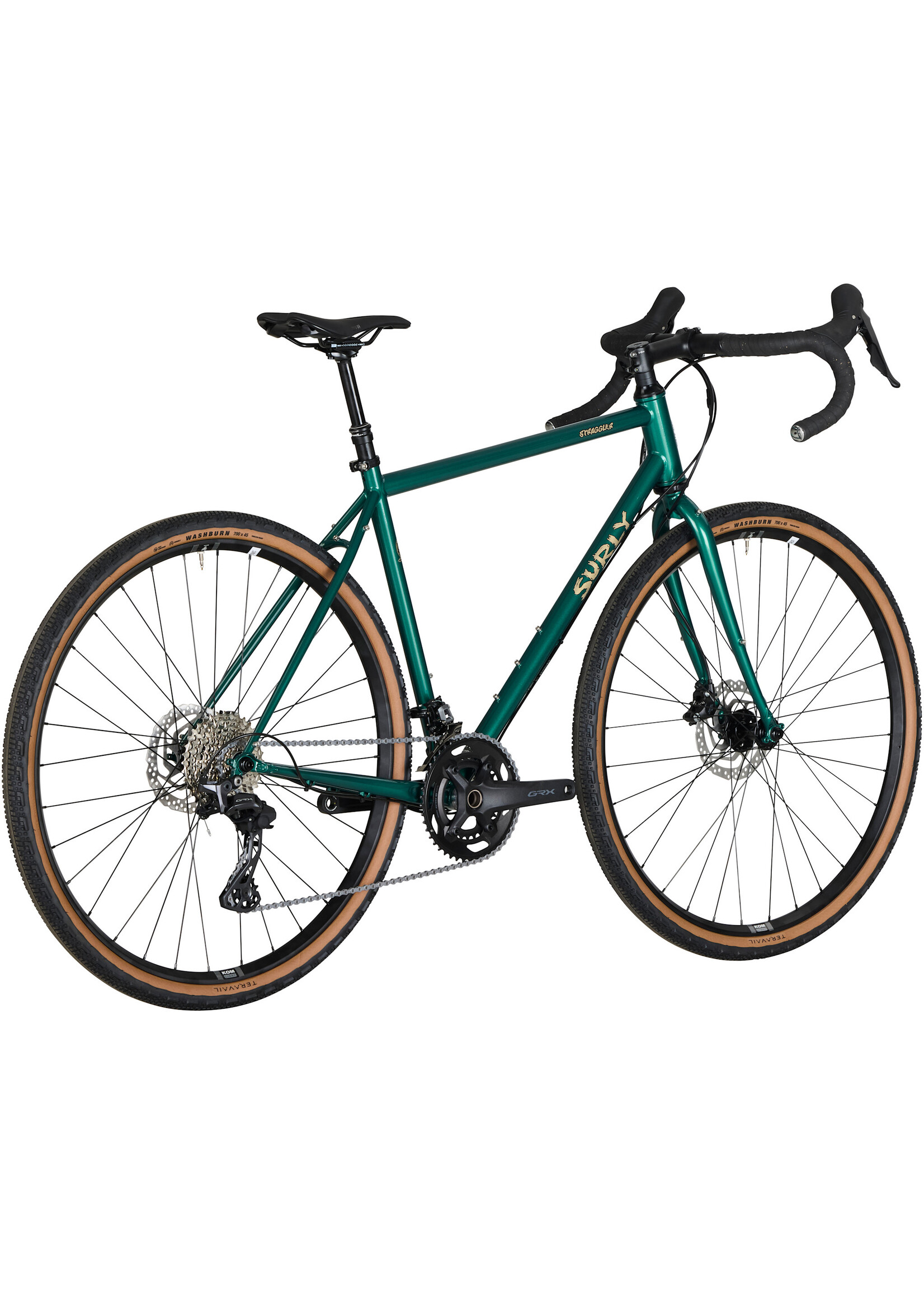 Vélo Surly Straggler GRX 610 2X12, Vert Algues Subtropicales