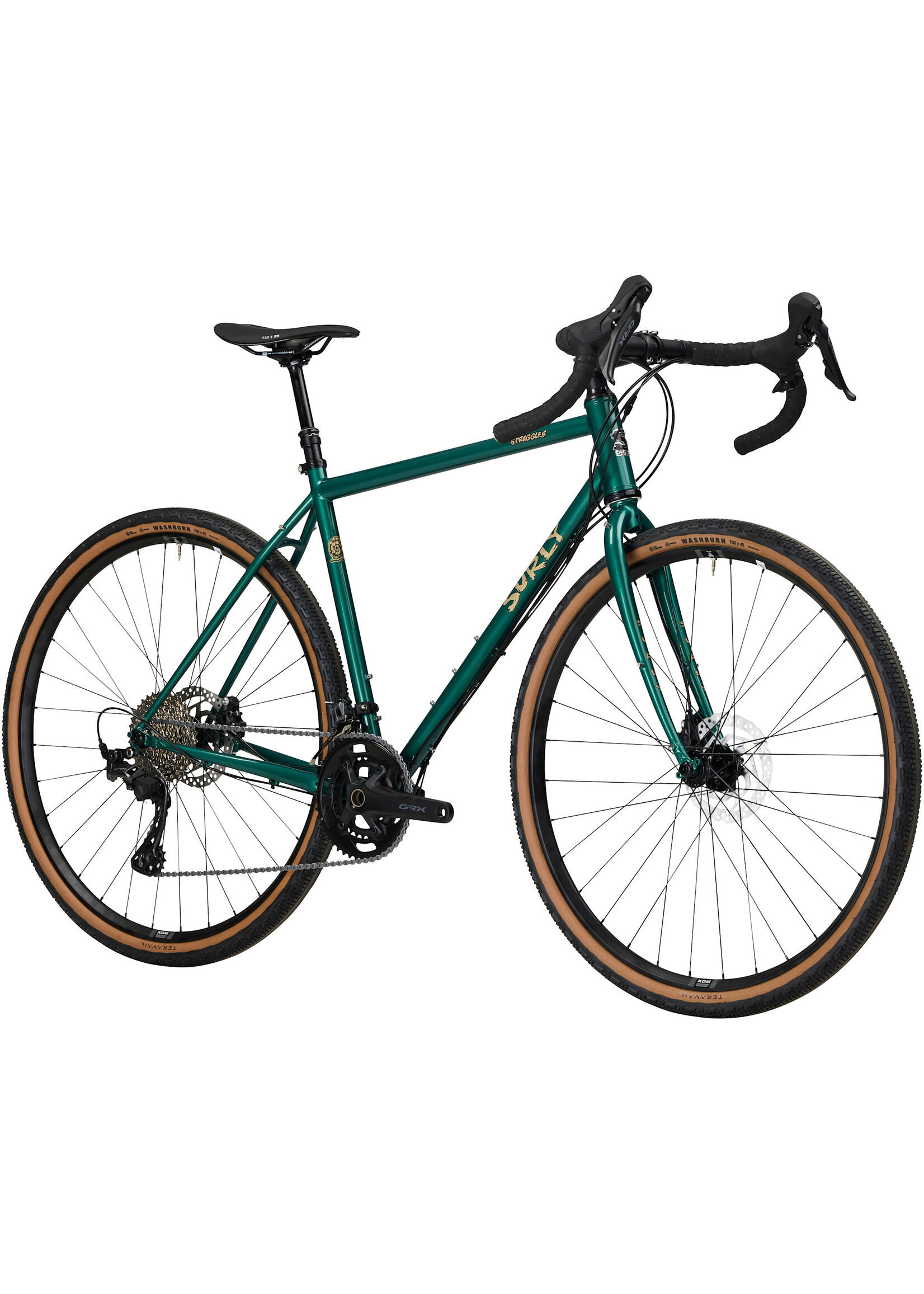 Vélo Surly Straggler GRX 610 2X12, Vert Algues Subtropicales