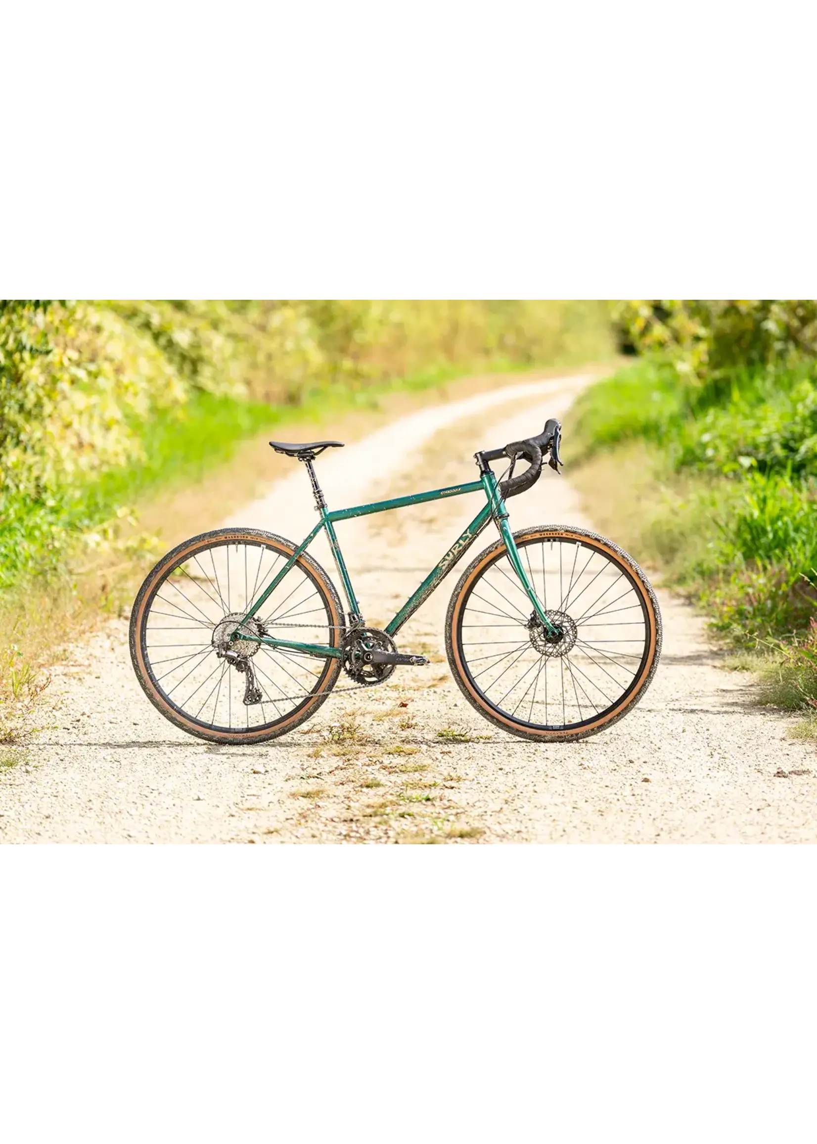 Vélo Surly Straggler GRX 610 2X12, Vert Algues Subtropicales