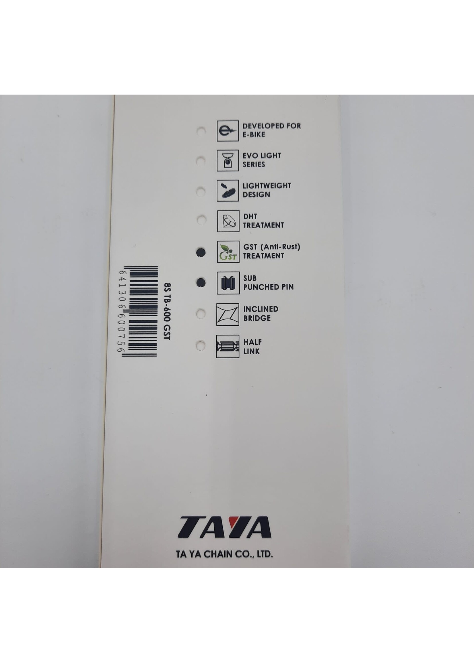 TAYA Chaîne 8 Vitesses Taya TB-600AR avec Traitement GST