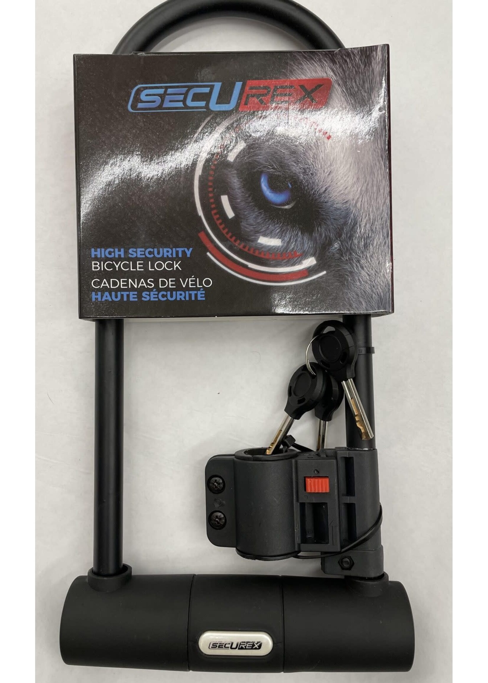 Babac Cadenas en U SecuRex Haute Sécurité, Long 300mm X 215mm