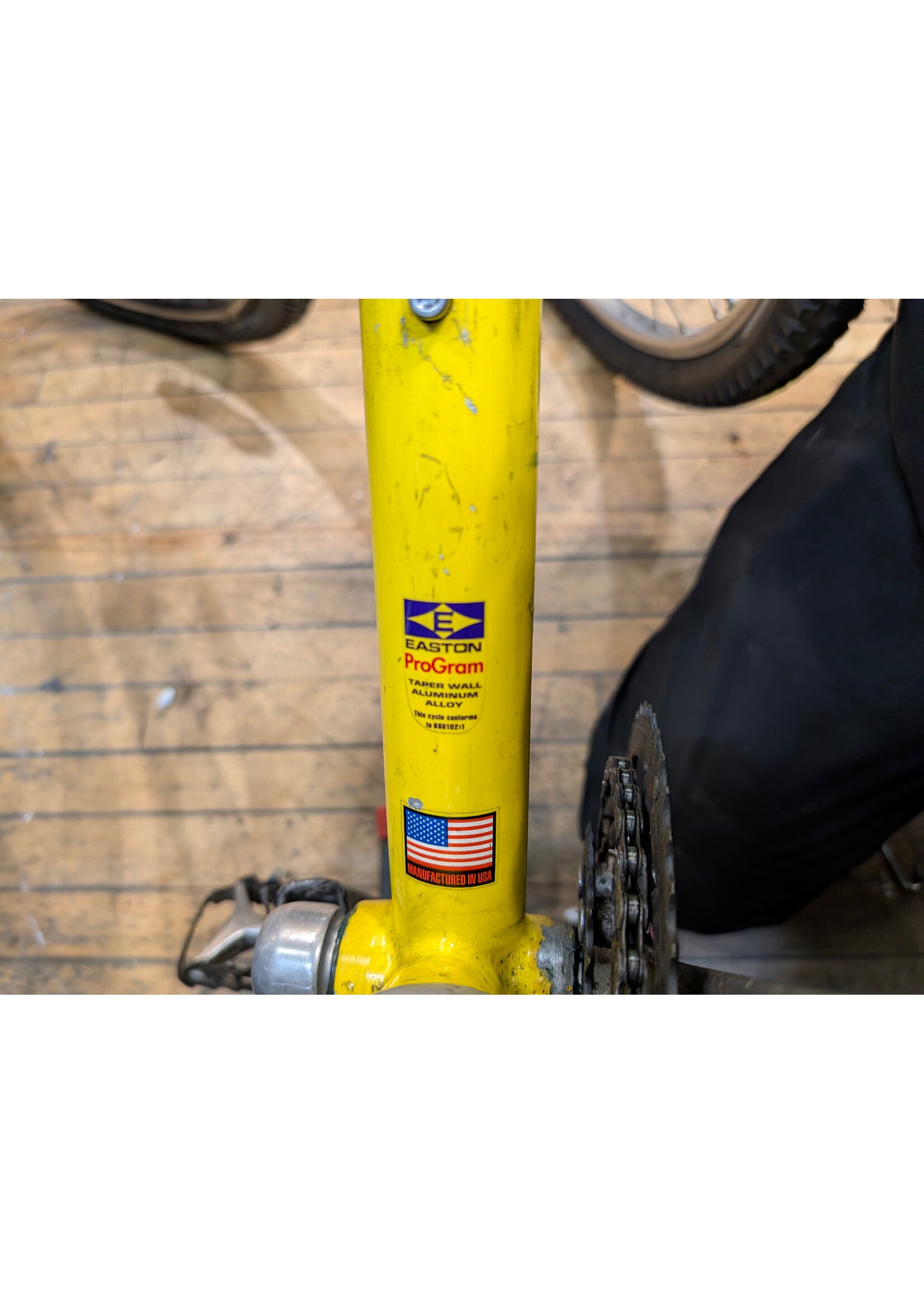 Gros Vélo Vélo Usagé Trek 8000 ZX, Jaune, Moyen