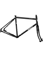 Surly Cadre Surly Disc Trucker 26", Noir Haute-Visibilité, 42cm