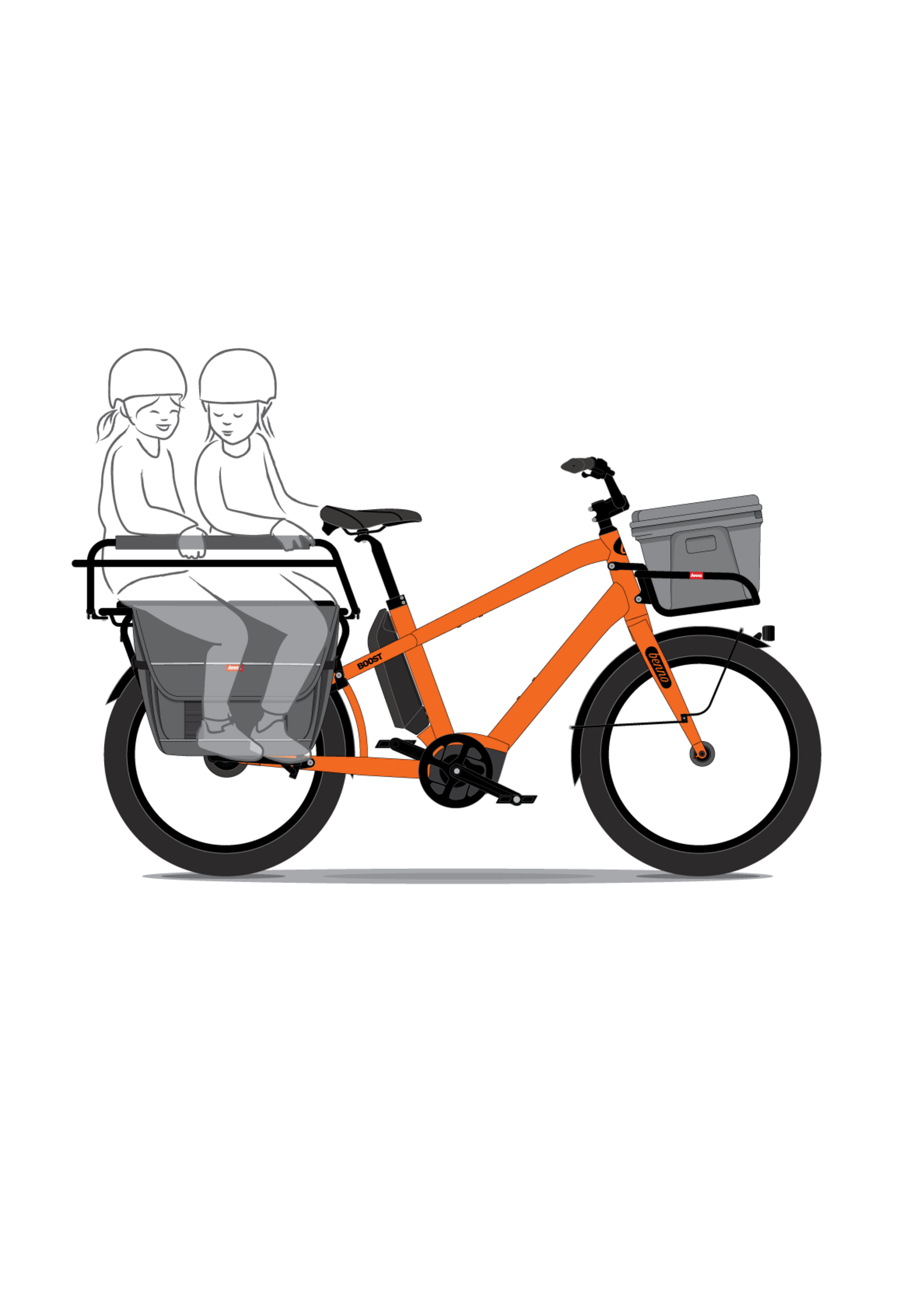 Benno Ensemble d'Accessoires Benno Boost Family Pack