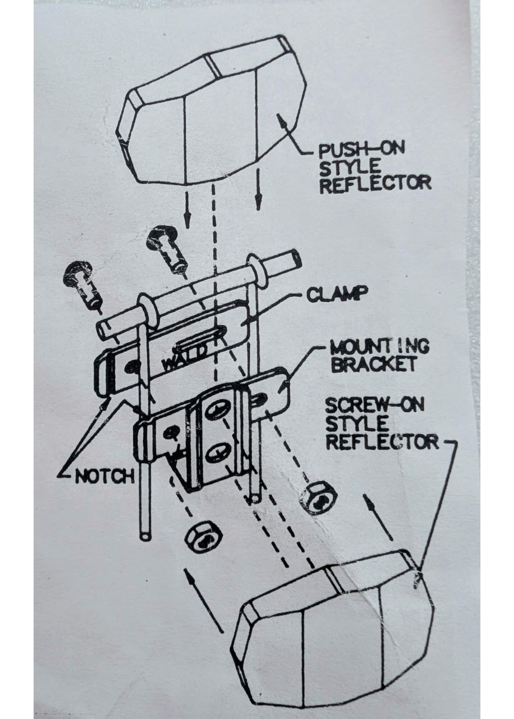 Wald Support pour réflecteur avant Wald