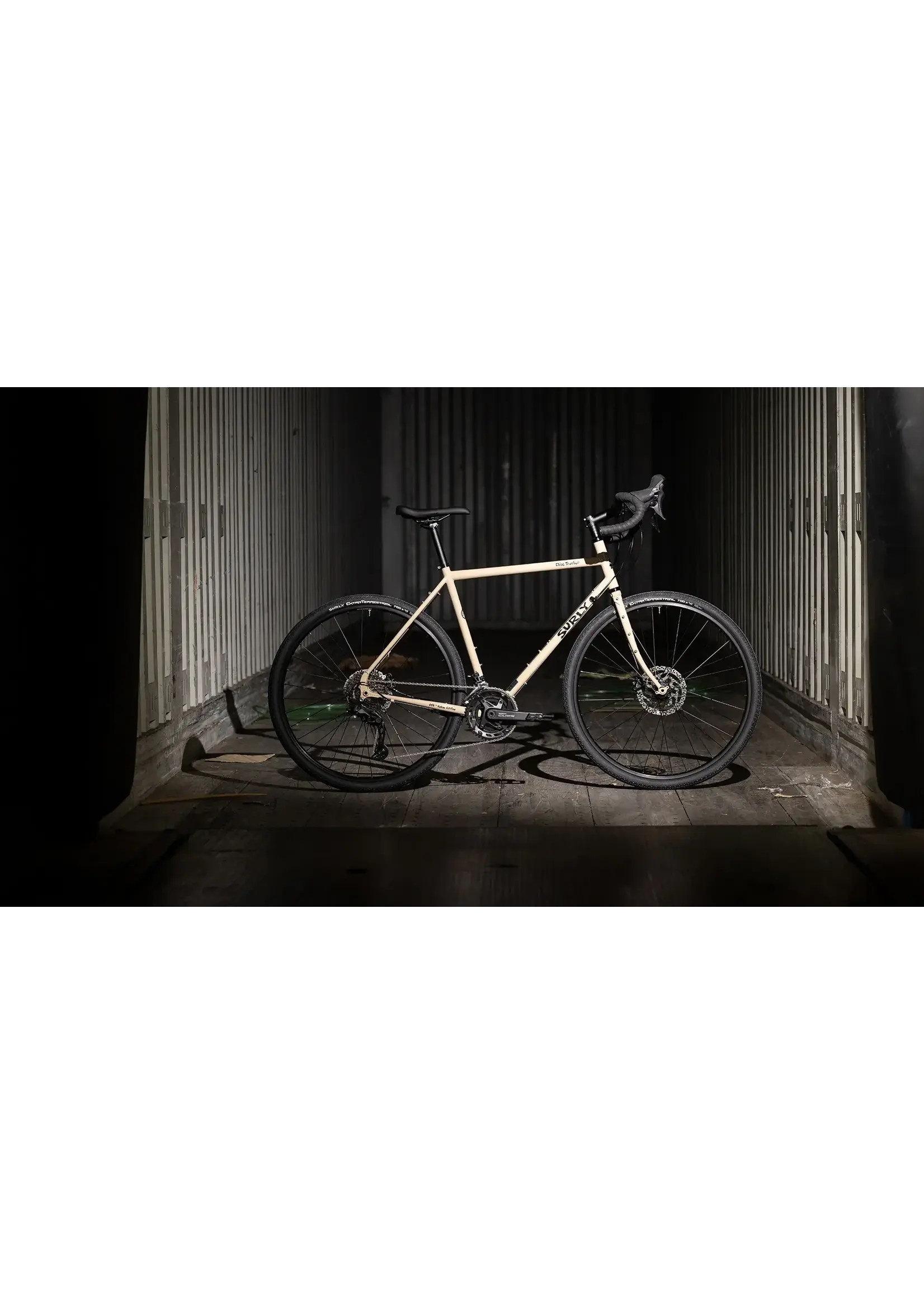 Surly Vélo Surly Disc Trucker, Kakis de Granpôpa