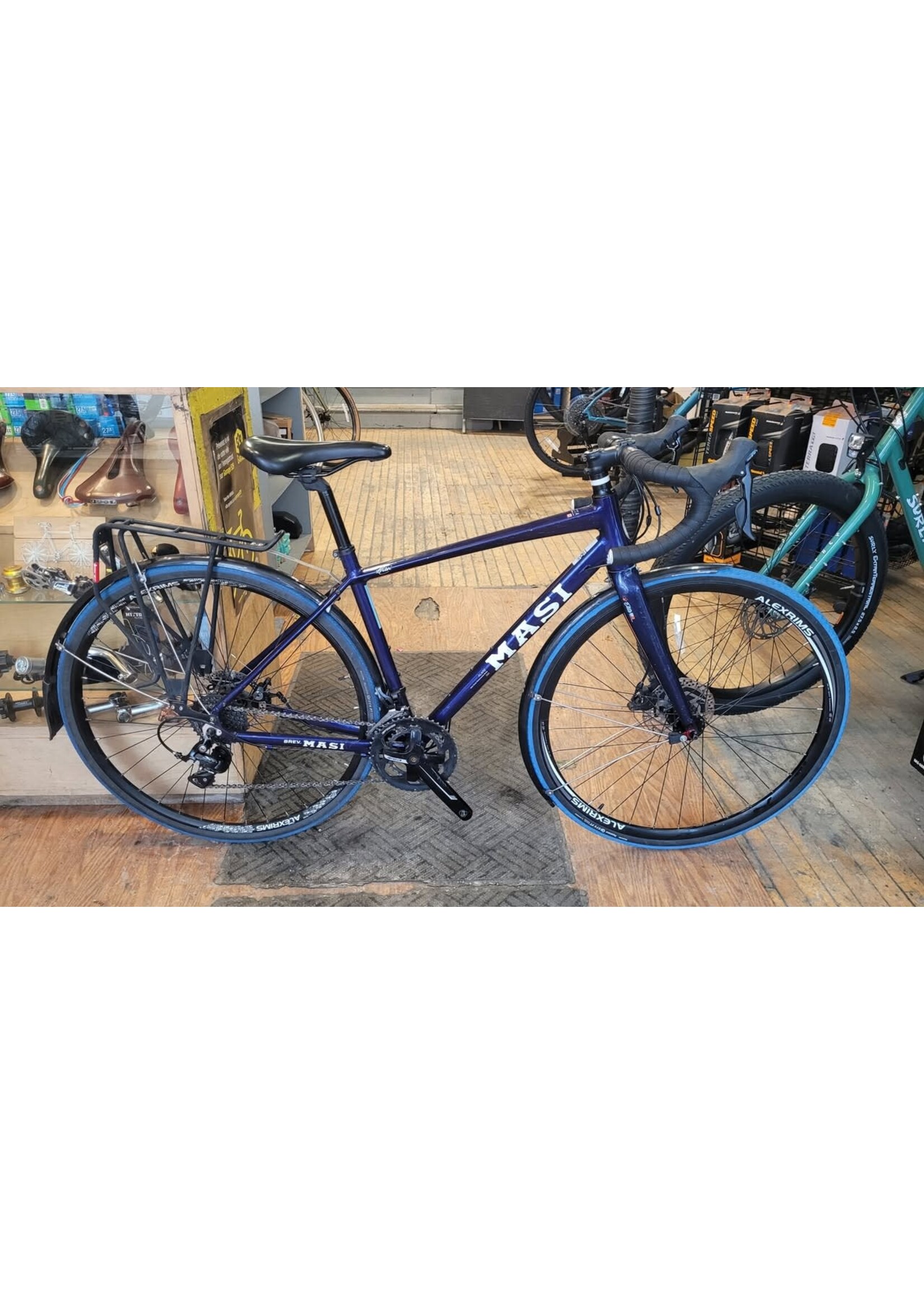 Gros Vélo Vélo Usagé Masi Alare, Route, Petit, Bleu