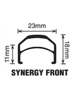 Velocity Jante Velocity Synergy, 700C, 36T, Argent