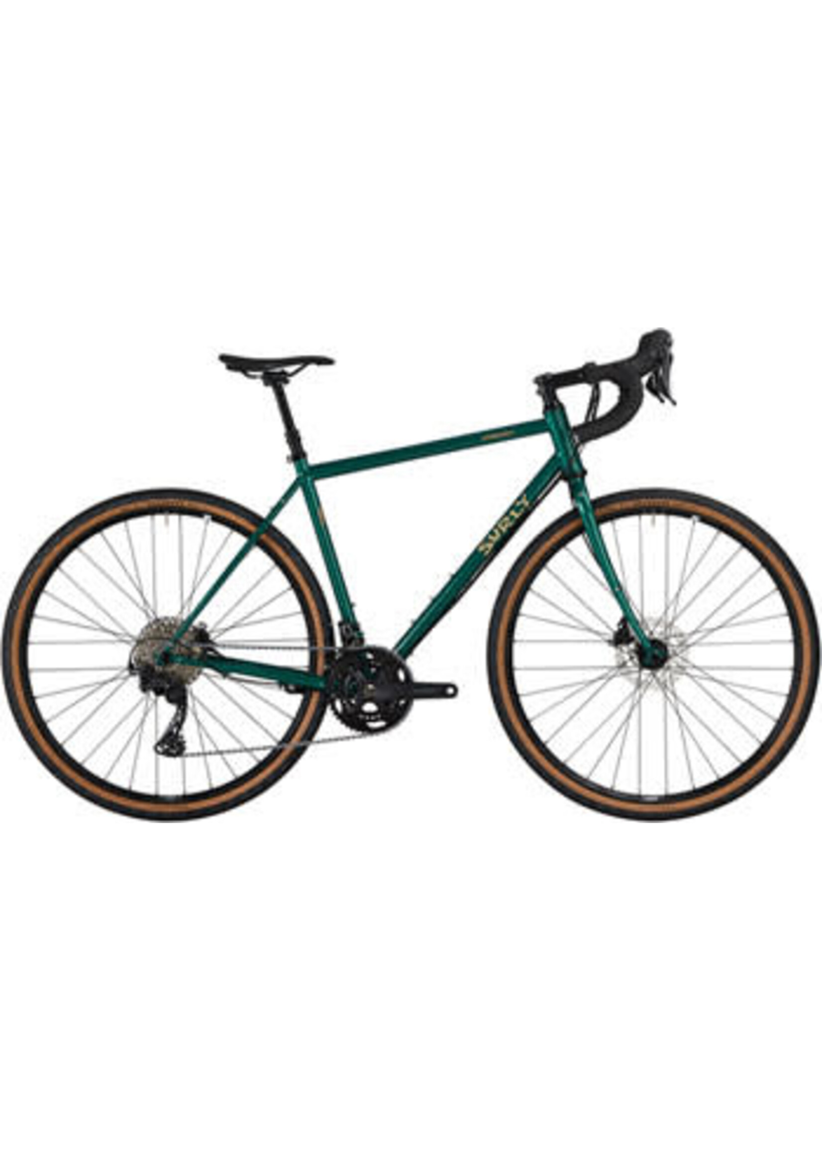 Vélo Surly Straggler GRX 610 2X12, Vert Algues Subtropicales