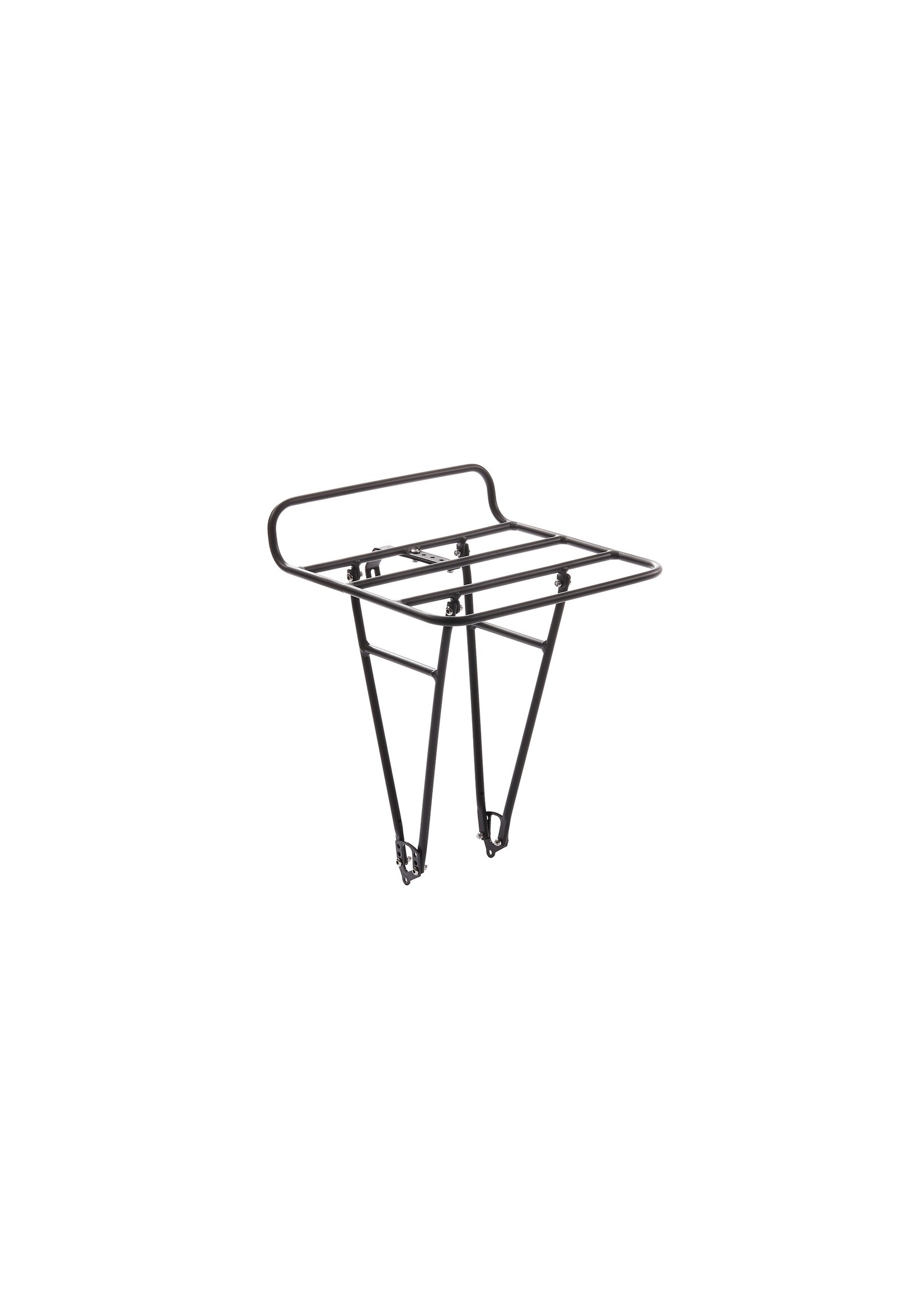 Pelago Bicycles Porte-Bagage Avant Pelago Commuter L en Acier Inoxydable, Noir