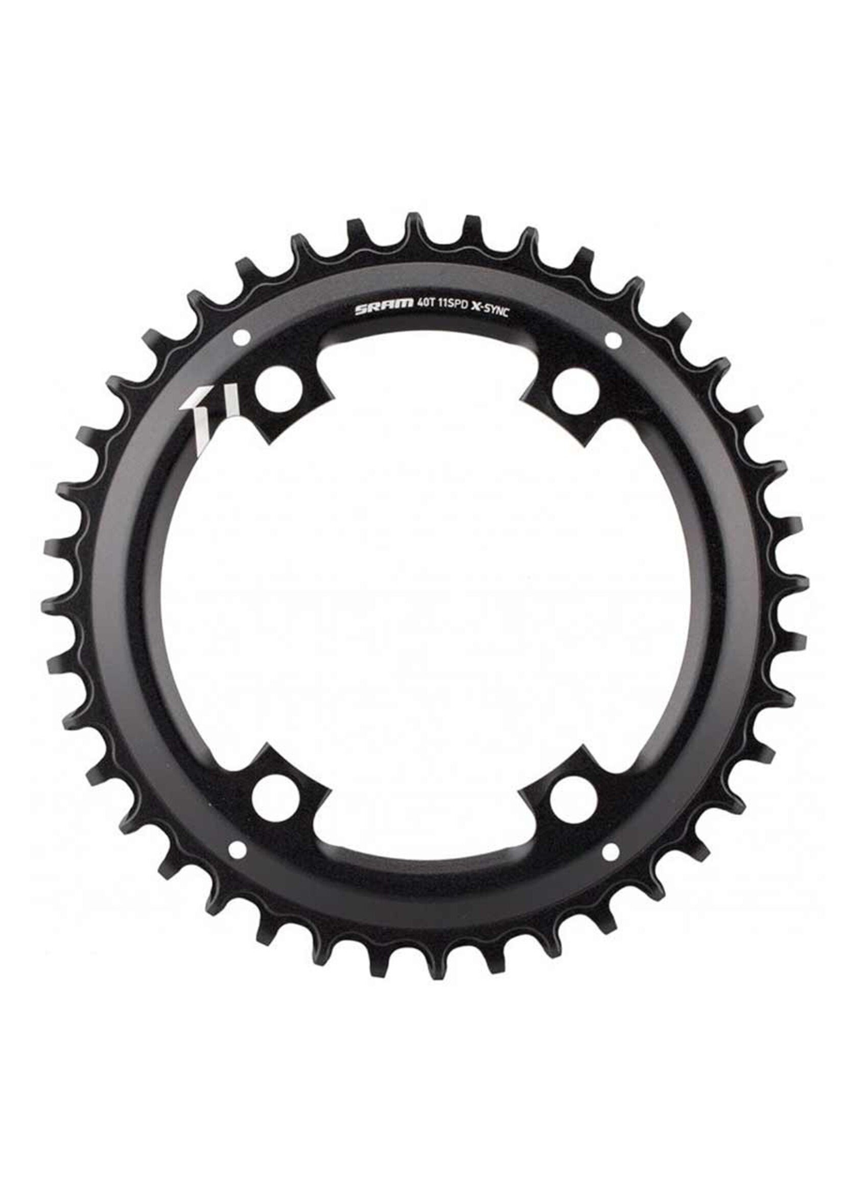 Sram SRAM, X-Sync Asymétrique, Plateau, 40D, 11vit, BCD: 110, Aluminum, Noir