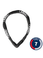 Abus Abus, Tresor 6807C, Cadenas à chaîne, Combinaison, 7mm, 110cm, 3.6', Noir