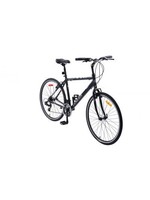 Genesis Vélo Genesis Trafik 1.0 SE, Noir/Gris/Bleu, Moyen 18"