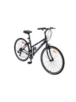 Genesis Vélo Genesis Trafik 1.0 SE Surbaissé, Noir/Bleu/Blanc, Petit 16"