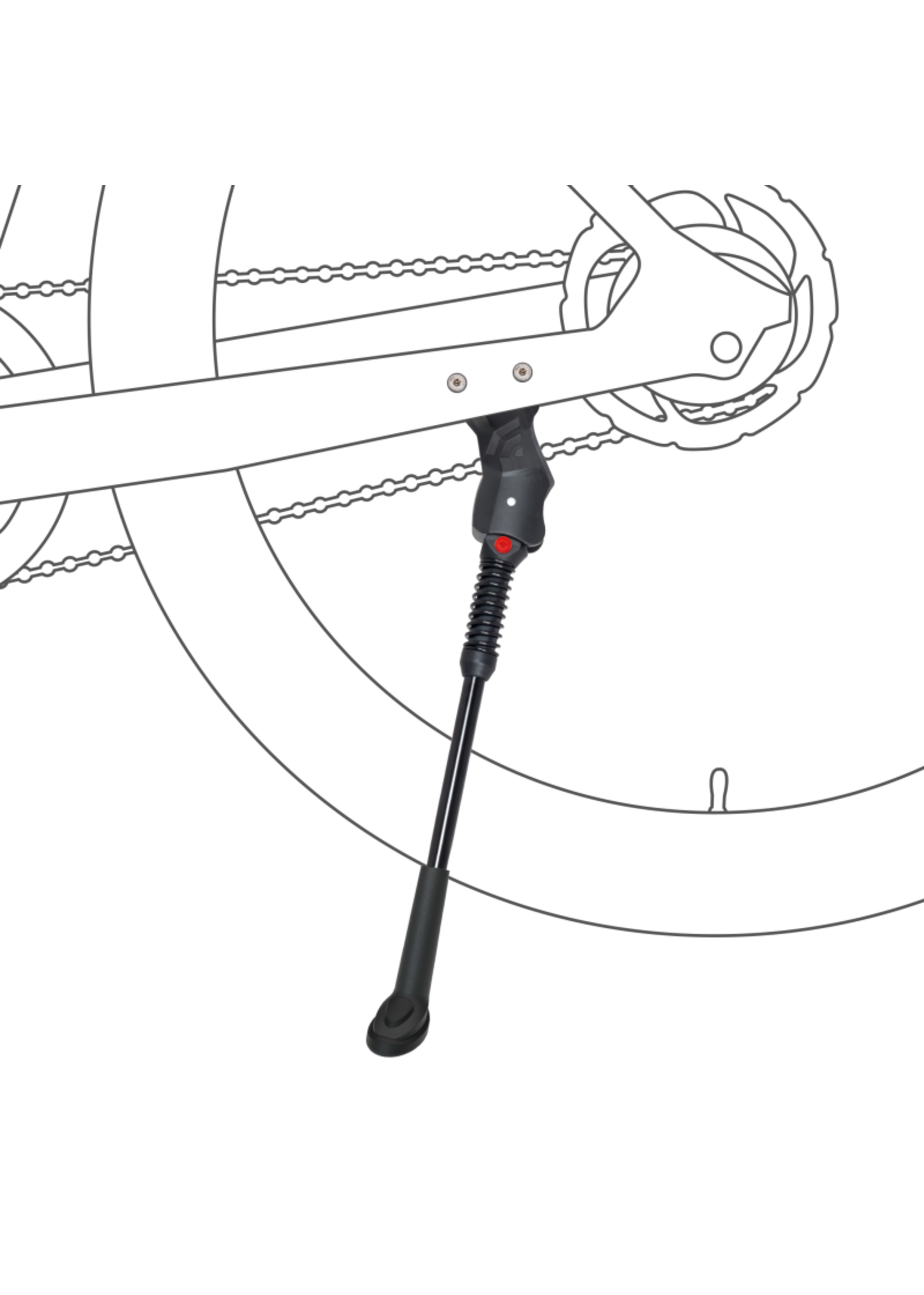 Hebie Béquille Arrière Hebie Fix 40 T
