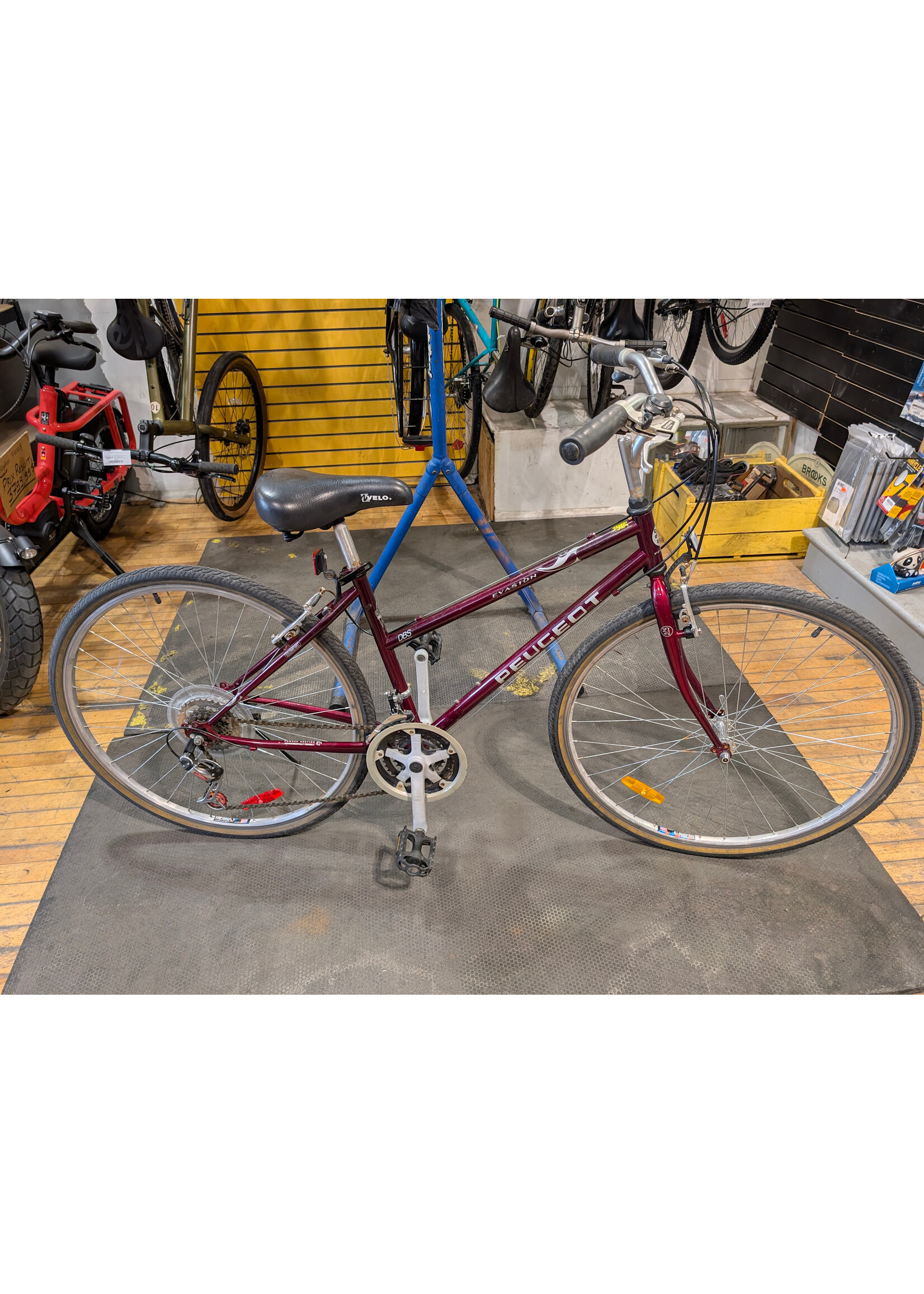Gros Vélo Vélo Usagé Peugeot Evasion Bourgogne