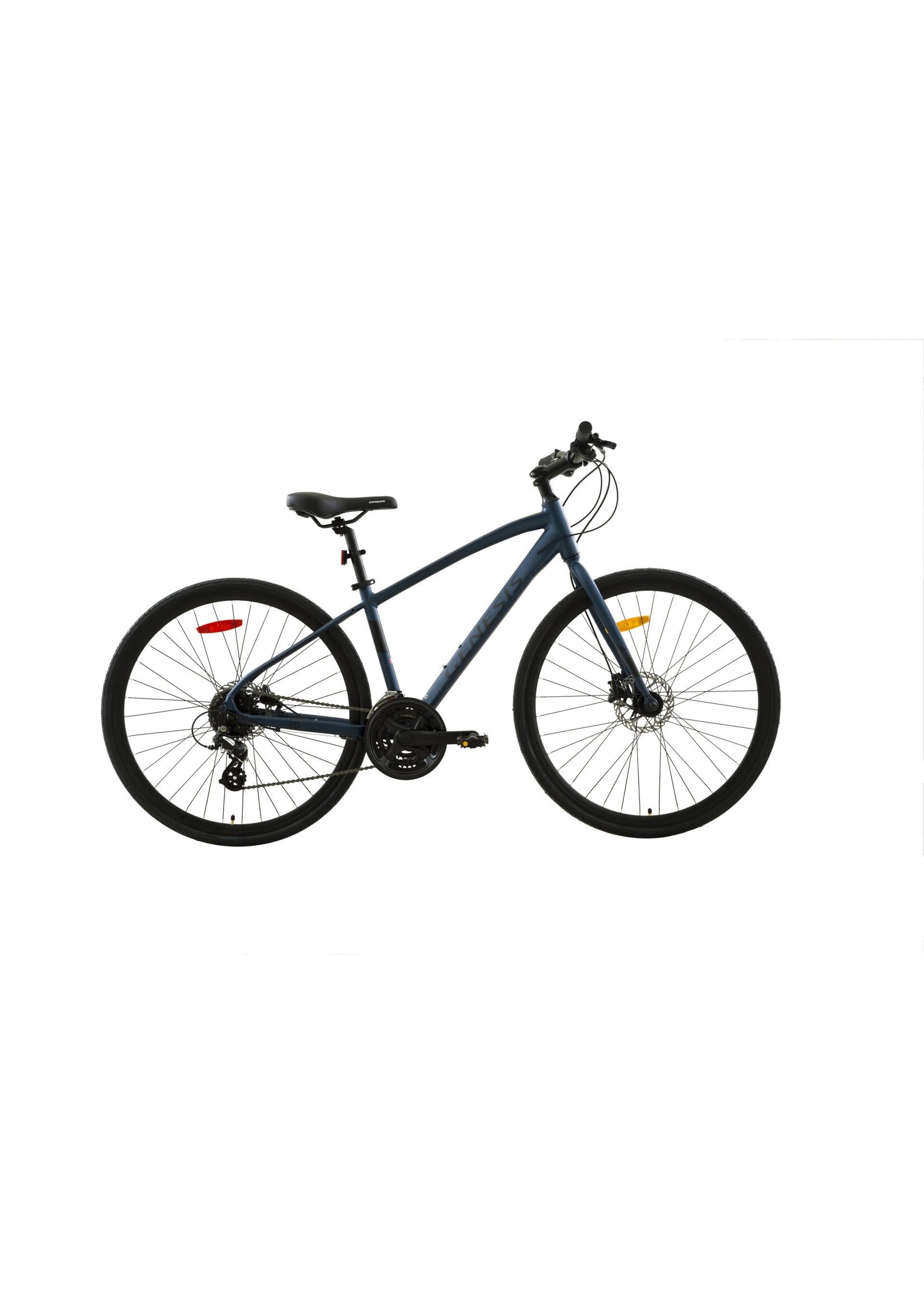 Genesis Vélo Genesis Trafik 7.0 , Noir Mât, Moyen 18"