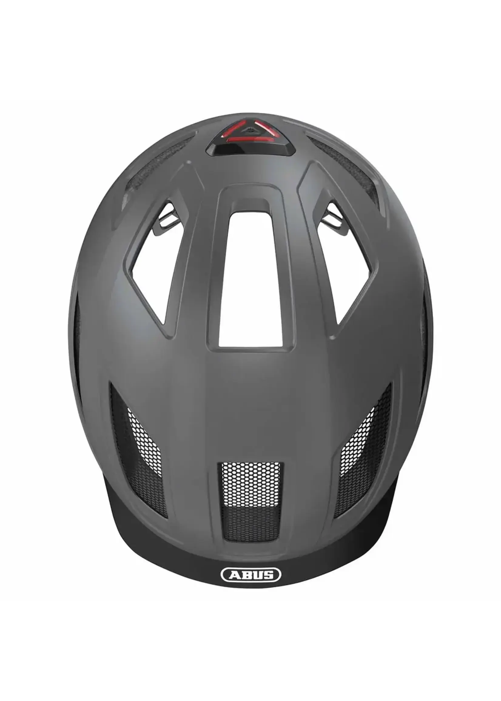 Abus Casque Abus Hyban 2.0, Gris Titane, Moyen 52 à 58 cm