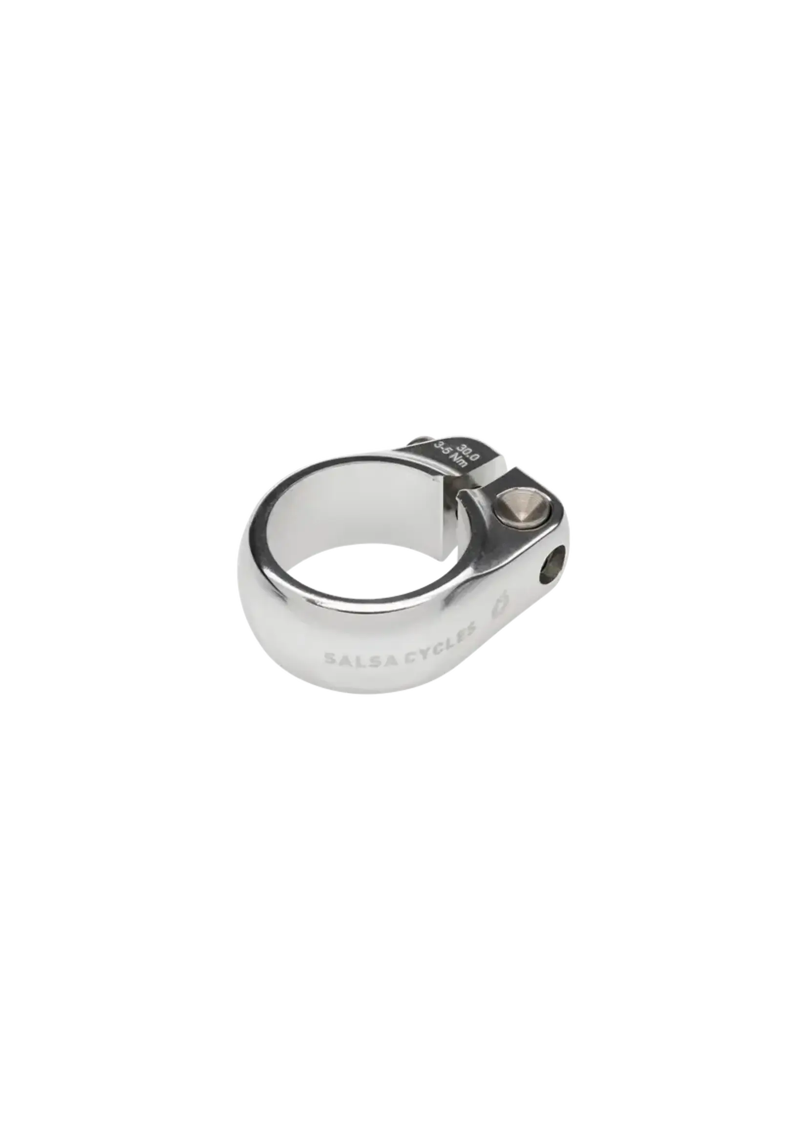 Salsa Collet de Tige de Selle Salsa Lip-Lock, 30.0mm, Argent