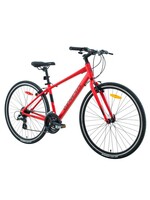 Genesis Vélo Genesis Trafik 5.0 Rouge mat/Noir, Moyen 18"