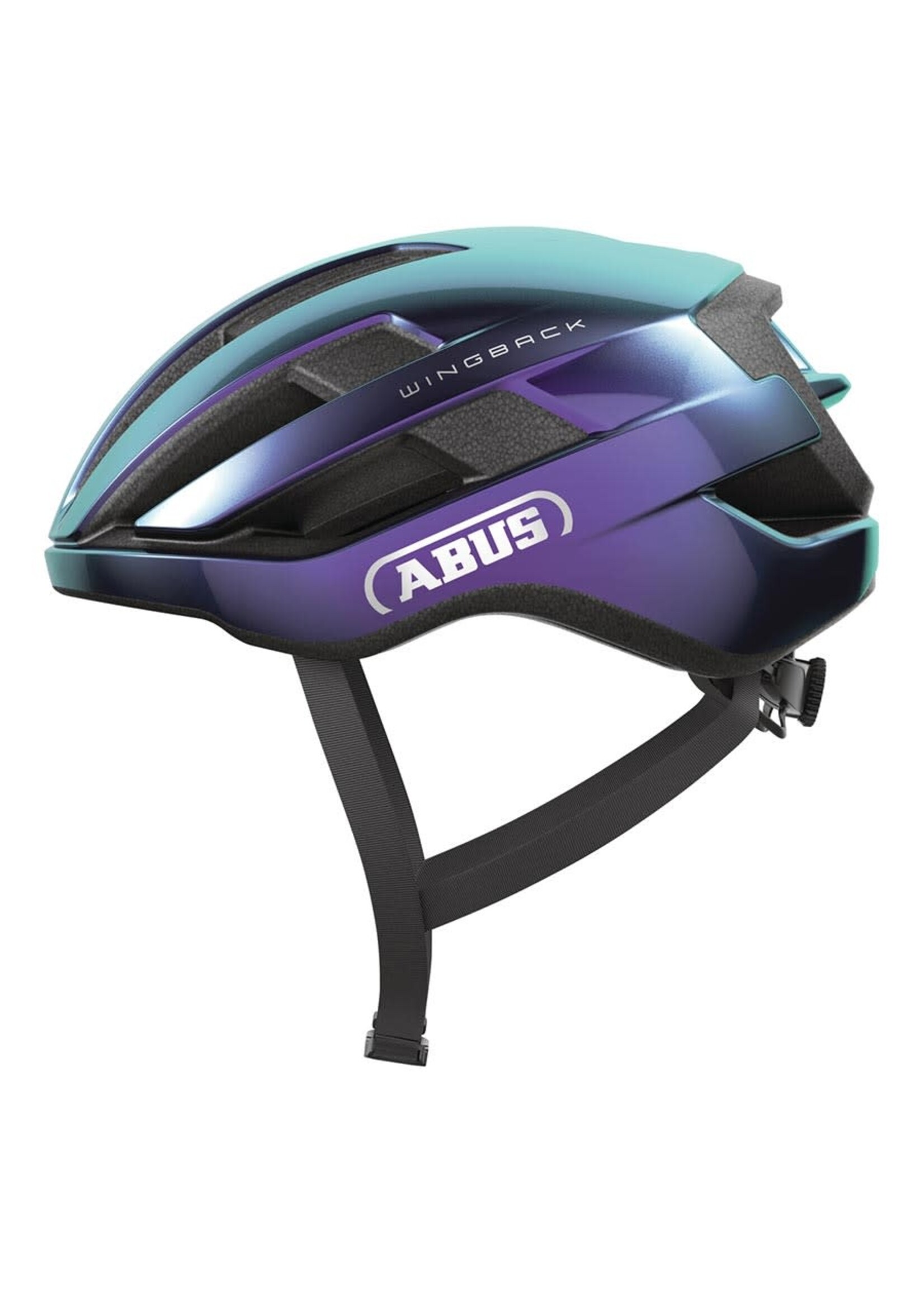 Abus Casque Abus WingBack, Mauve Flip-Flop, Moyen 52 à 58cm