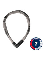 Abus Abus, Tresor 6807C, Cadenas à chaîne, Combinaison, 7mm, 110cm, 3.6', Gris Technique