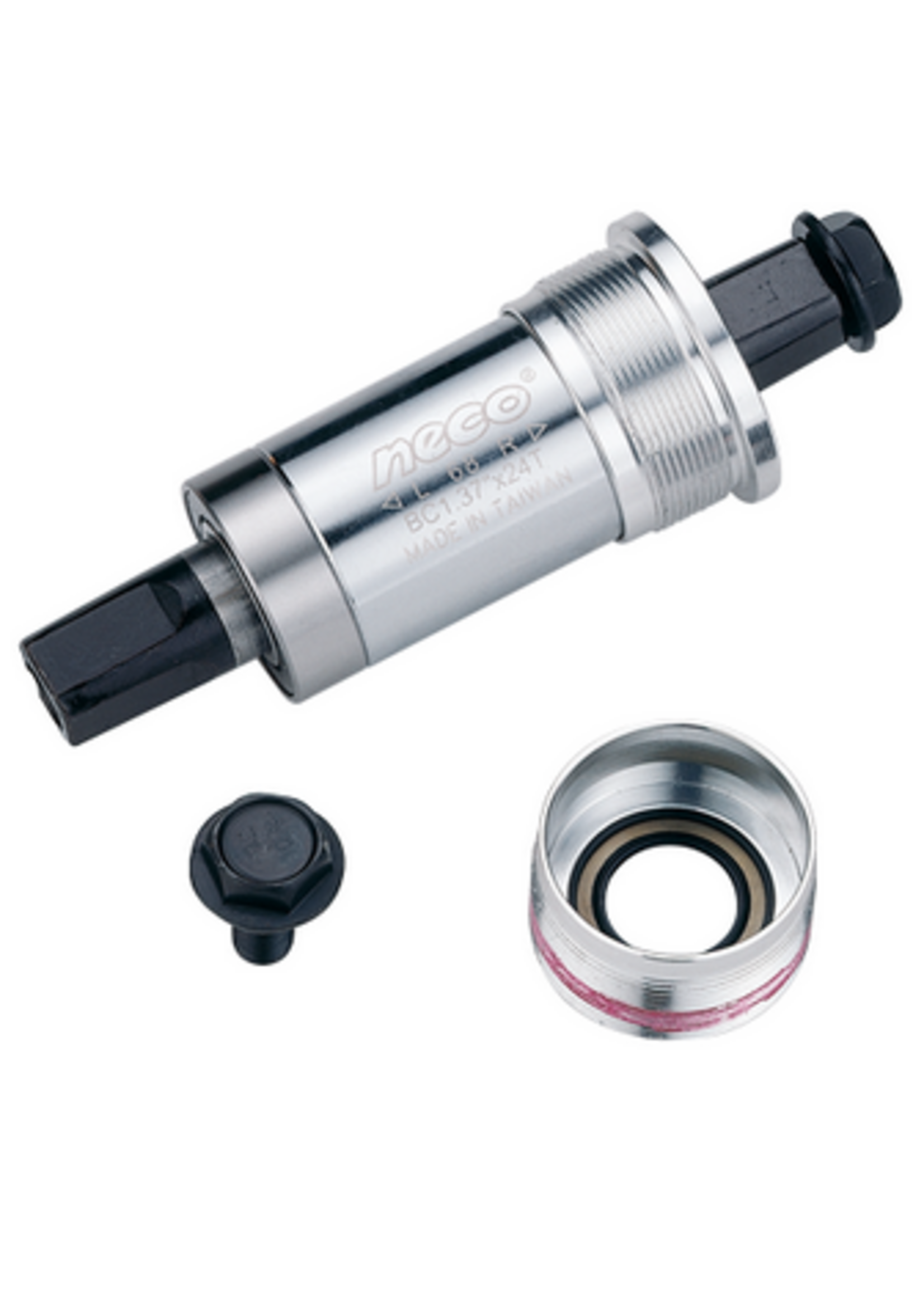Jeu de pedalier 118/68mm cuvette en alliage Neco