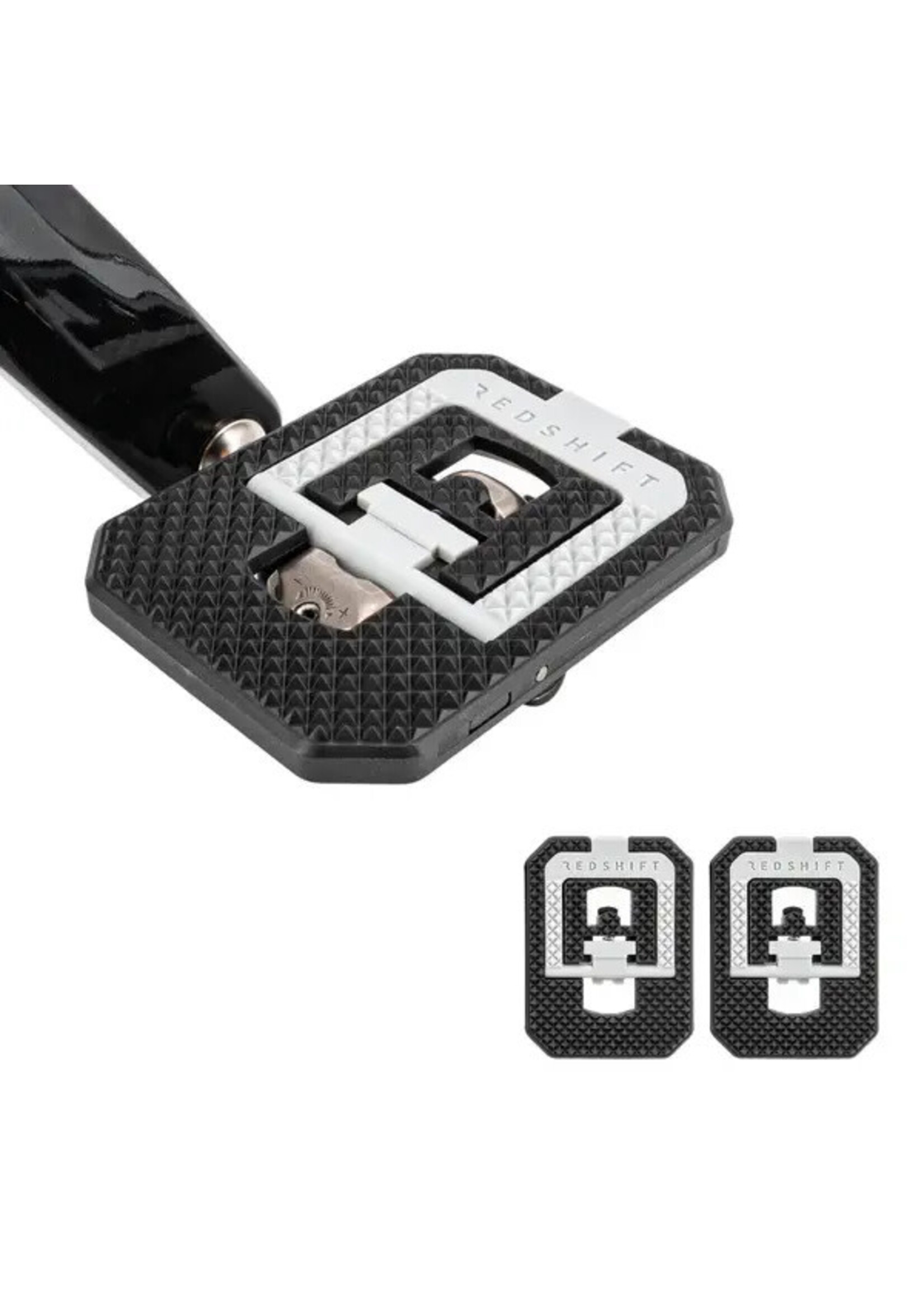 REDSHIFT RedShift MOUSETRAP Adaptateurs pour Pédales , Noir-Gris, Pour Shimano SPD