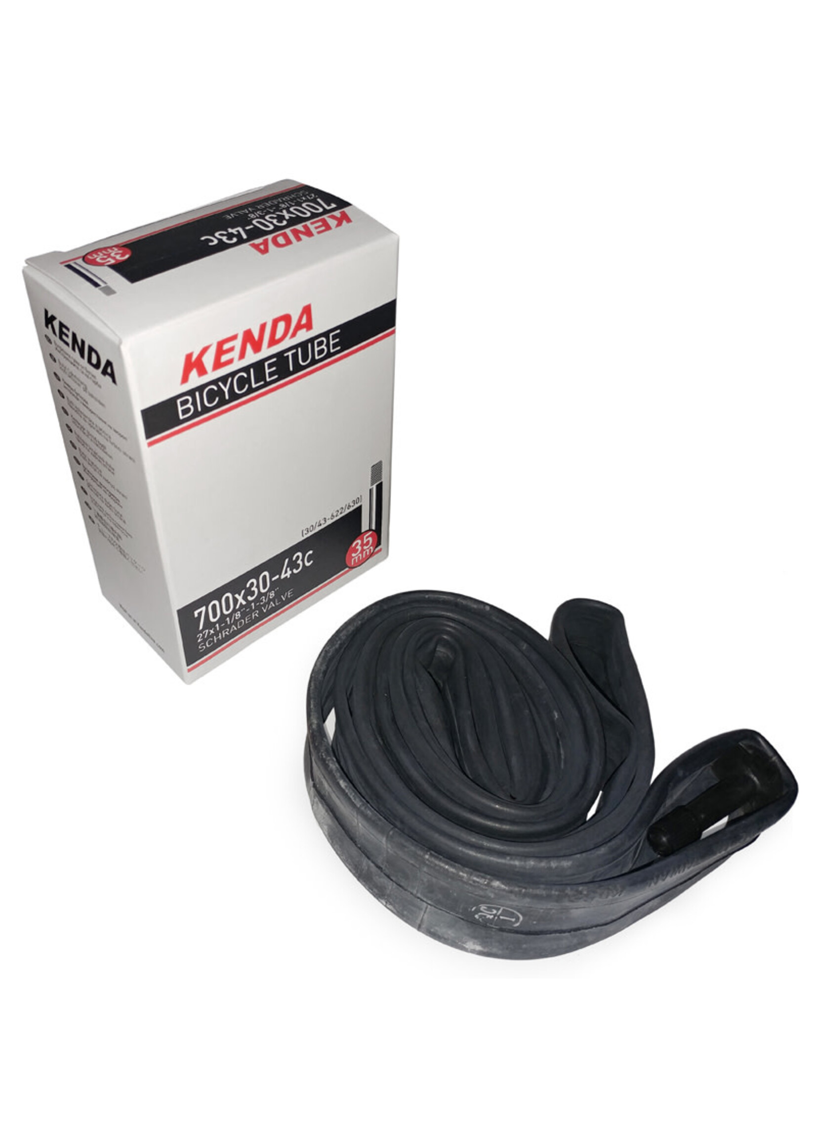 Kenda Chambre à Air Kenda 700C X 30 à 43mm, Valve Schrader 35mm