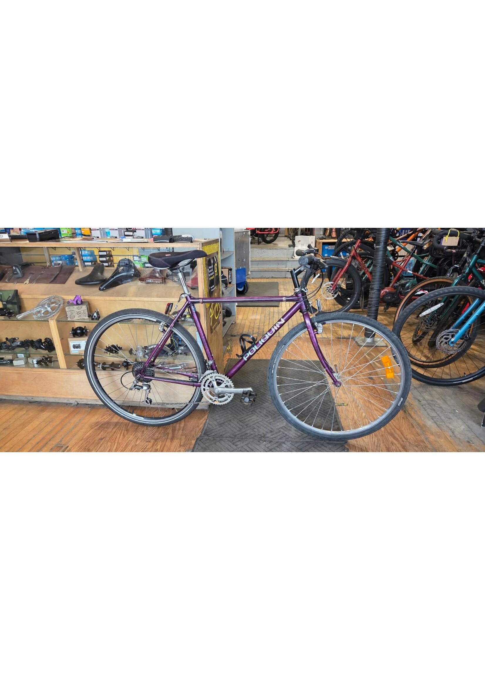 Vélo Usagé Poliquin, Aubergine, Moyen