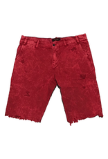 PRPS RED GRASS SHORTS