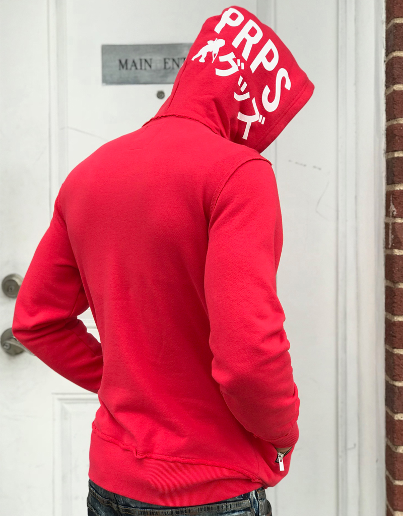 PRPS RED PREMOLAR HOODY