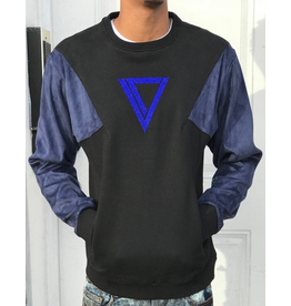 Vie + Riche SIXER COLOR BLOCK CREWNECK