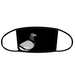 STAPLE BLACK PIGEON FACEMASK