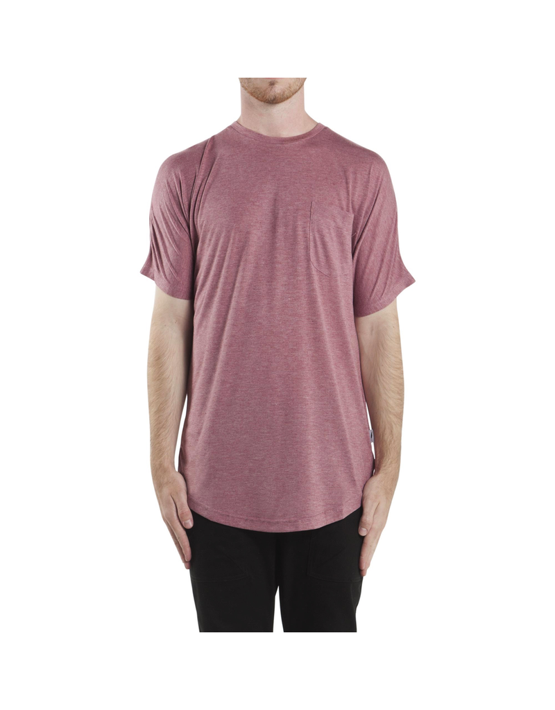 PUBLISH FISHER MAROON TEE