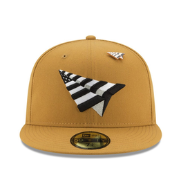 PAPER PLANES BY ROC NATION PANAMA TAN CROWN FITTED