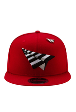 PAPER PLANES BY ROC NATION CRIMSON CROWN FITTED