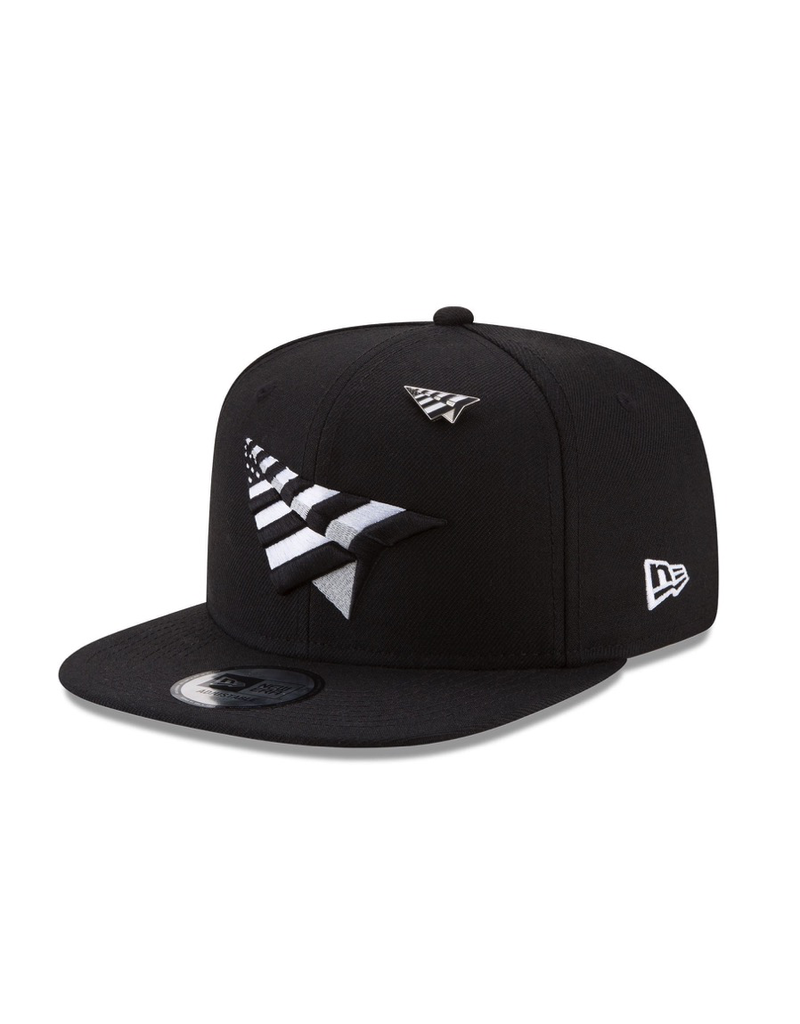 PAPER PLANES BY ROC NATION THE ORIGINAL CROWN OLD SCHOOL FITTED W/ GREEN UNDERVISOR