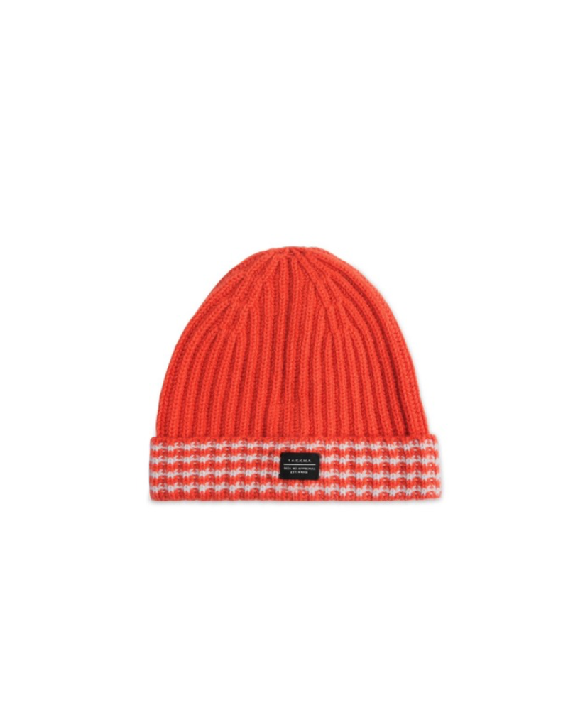 TACKMA ORANGE ZISSOU CAHMERE BEANIE