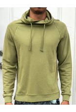 CROOKS & CASTLES KENJI KNIT PULLOVER HOOD