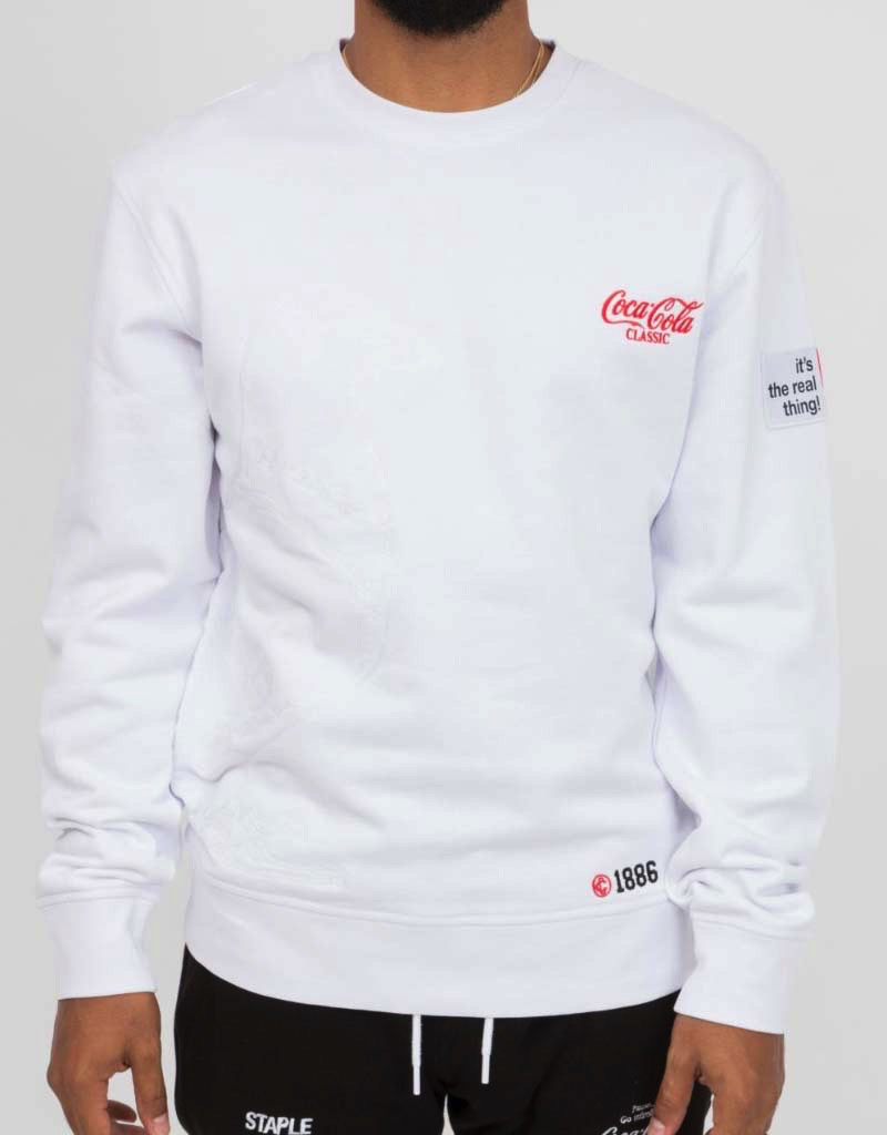 STAPLE COCA COLA PIGEON EMB CREWNECK