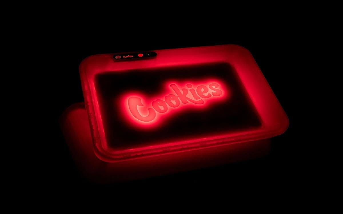 Pink Cookies Glow Tray – 4 The Culture Smoke Shop