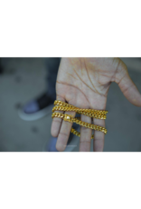 GOLDEN GILT 8MM MIAMI CUBAN