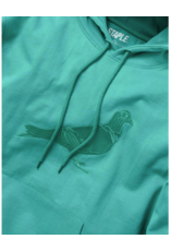 STAPLE EMERALD GARMENT WASH PIGEON HOODIE