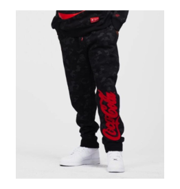 BLACK GARMENT WASH SWEATPANT - Selfmade Boutique