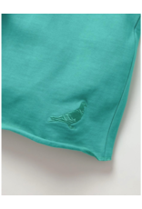 STAPLE EMERALD GARMENT WASH PIGEON SWEATSHORT