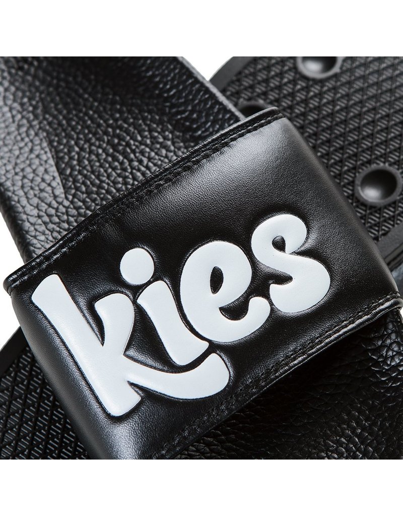 Cookies COOKIES BLACK ORIGINAL MINT LOGO FAUX LEATHER (PU) SLIDES