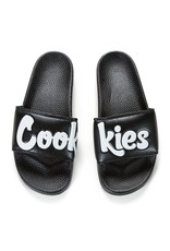 Cookies COOKIES BLACK ORIGINAL MINT LOGO FAUX LEATHER (PU) SLIDES