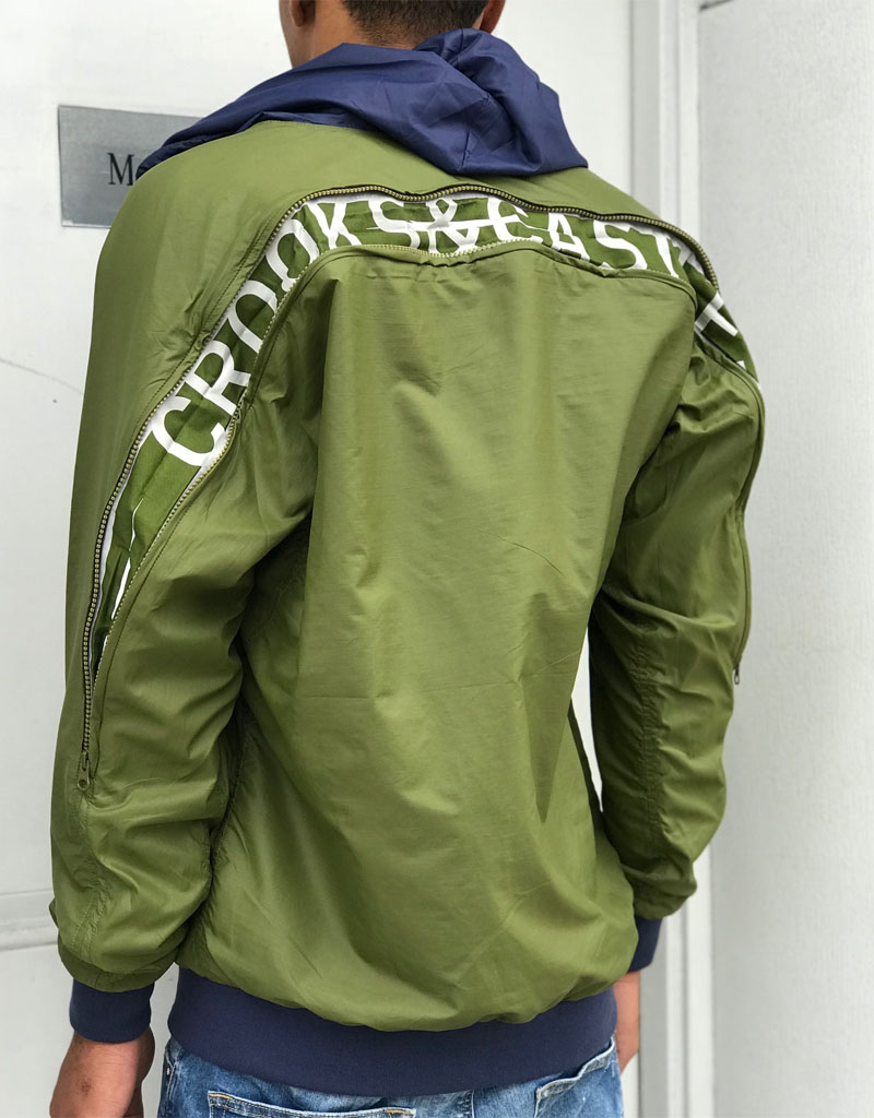 CROOKS & CASTLES REIGN TRACK JACKET