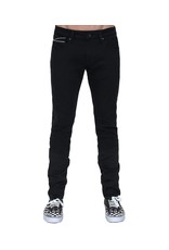 CULT OF INDIVIDUALITY ROCKER SLIM DENIM JEANS IN BLACK